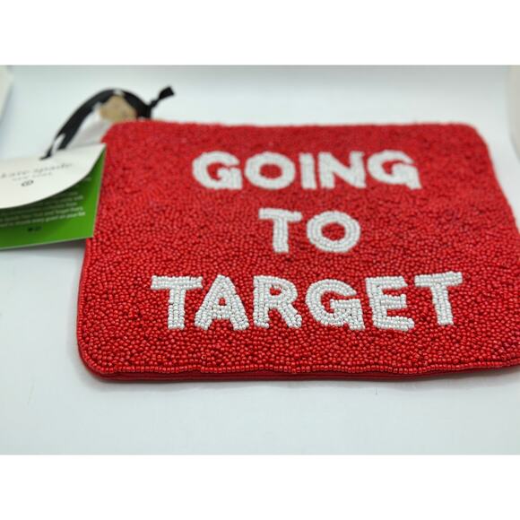 Kate Spade NY Target Going To Target Beaded Clutch Exclusive New 2025 IN HAND - Picture 4 of 4